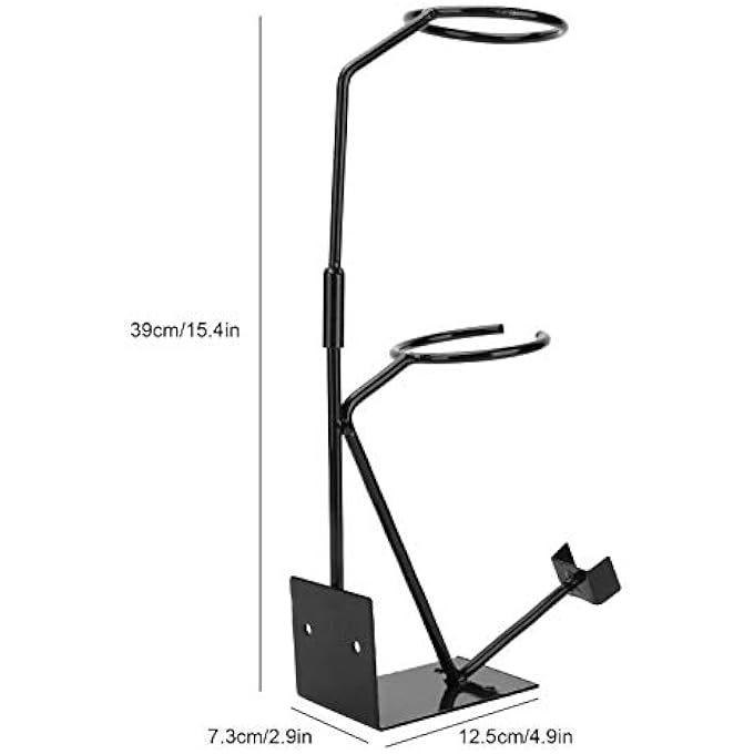 EUJGOOV SPRAYER STAND SPRAY HOLDER WALL BENCH MOUNTED FOR GRAVITY FEED PAINT SPRAYER WITH STRAINER RACK STEEL CONSTRUCTION STORAGE - Image 5
